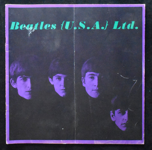Beatles (U.S.A.) Ltd. 1964 Souvenir Tour Book Photo Magazine The Beatles 209853