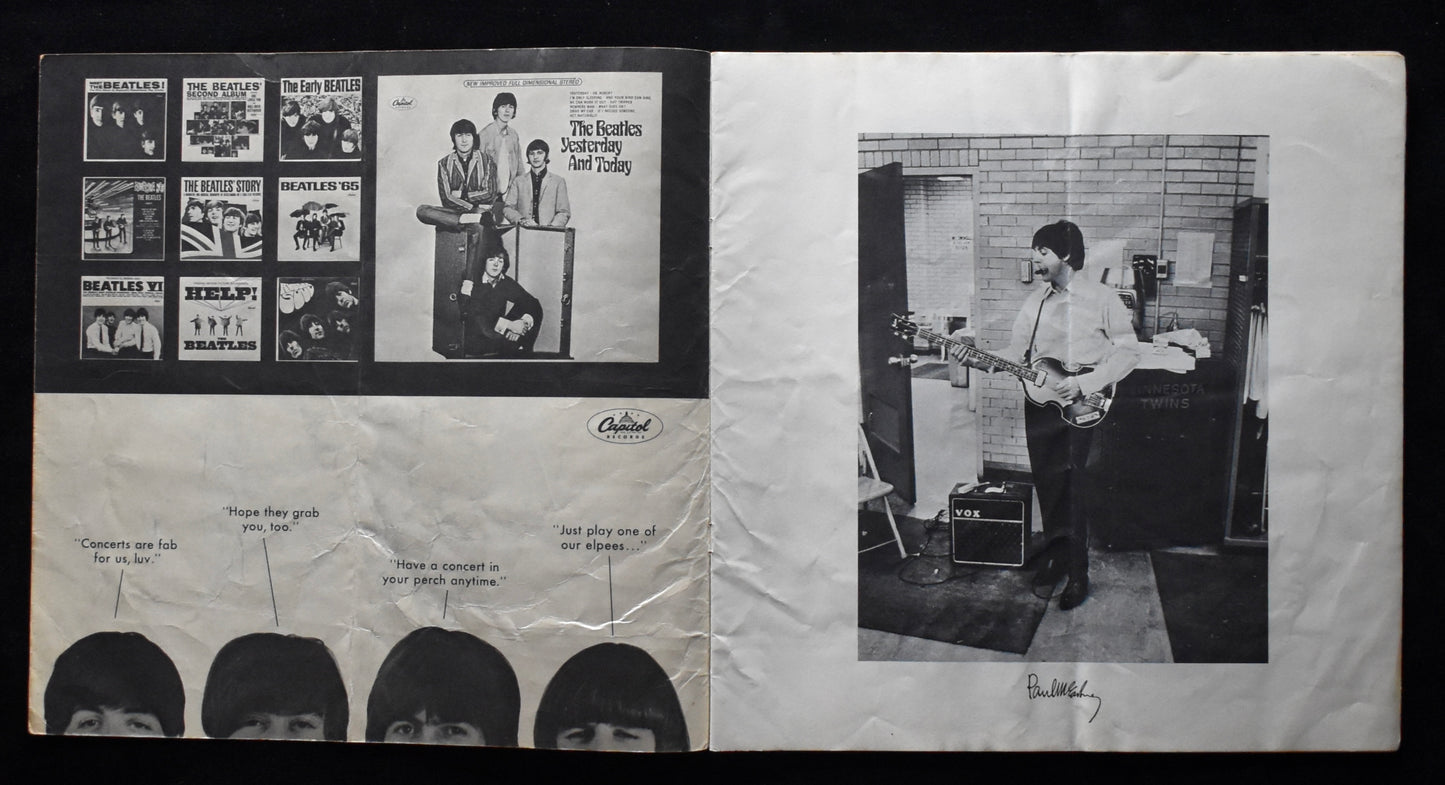 Beatles (U.S.A.) Ltd. 1966 Souvenir Tour Book Photo Magazine The Beatles 209856