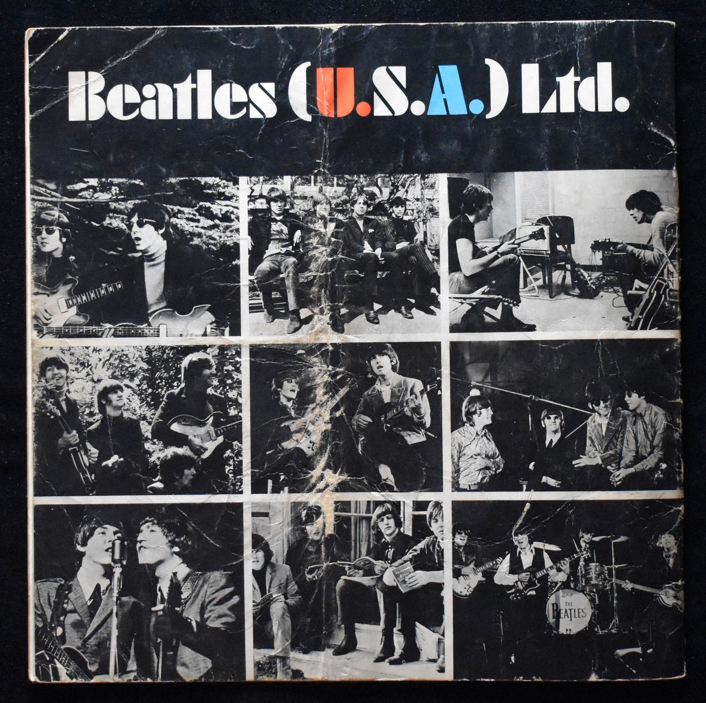 Beatles (U.S.A.) Ltd. 1966 Souvenir Tour Book Photo Magazine The Beatles 209856