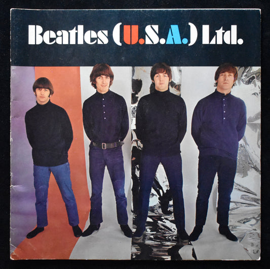 Beatles (U.S.A.) Ltd. 1966 Souvenir Tour Book Photo Magazine The Beatles 209857