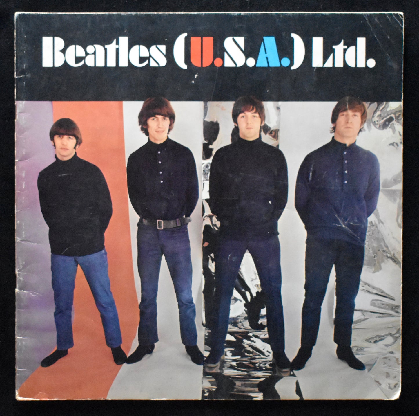 Beatles (U.S.A.) Ltd. 1966 Souvenir Tour Book Photo Magazine The Beatles 209858
