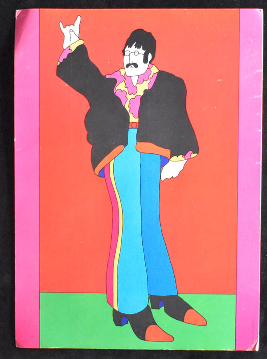 The Beatles 1968 Giant Postcards - Yellow Submarine Movie Memorabilia Set 209862