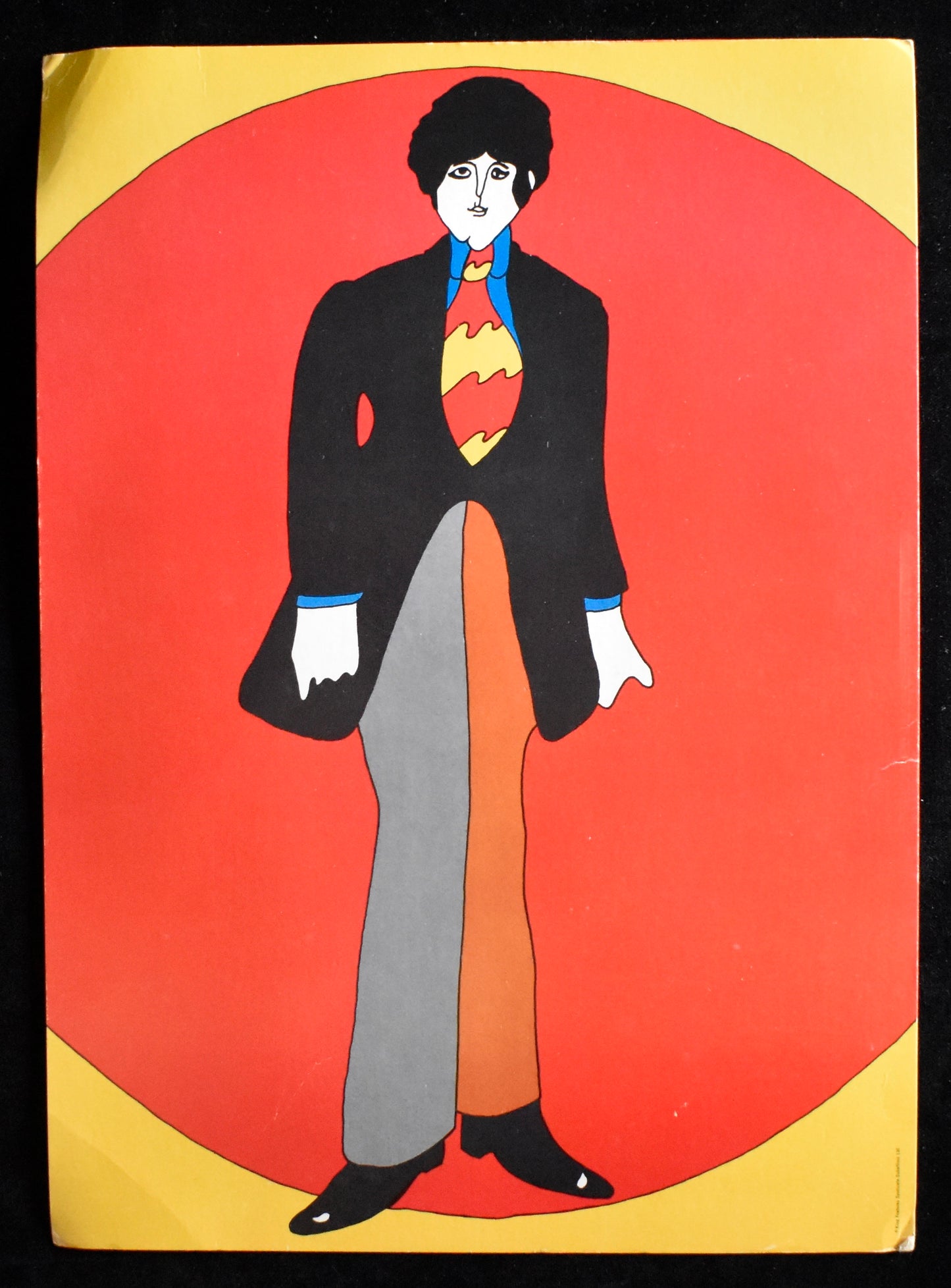 The Beatles 1968 Giant Postcards - Yellow Submarine Movie Memorabilia Set 209862