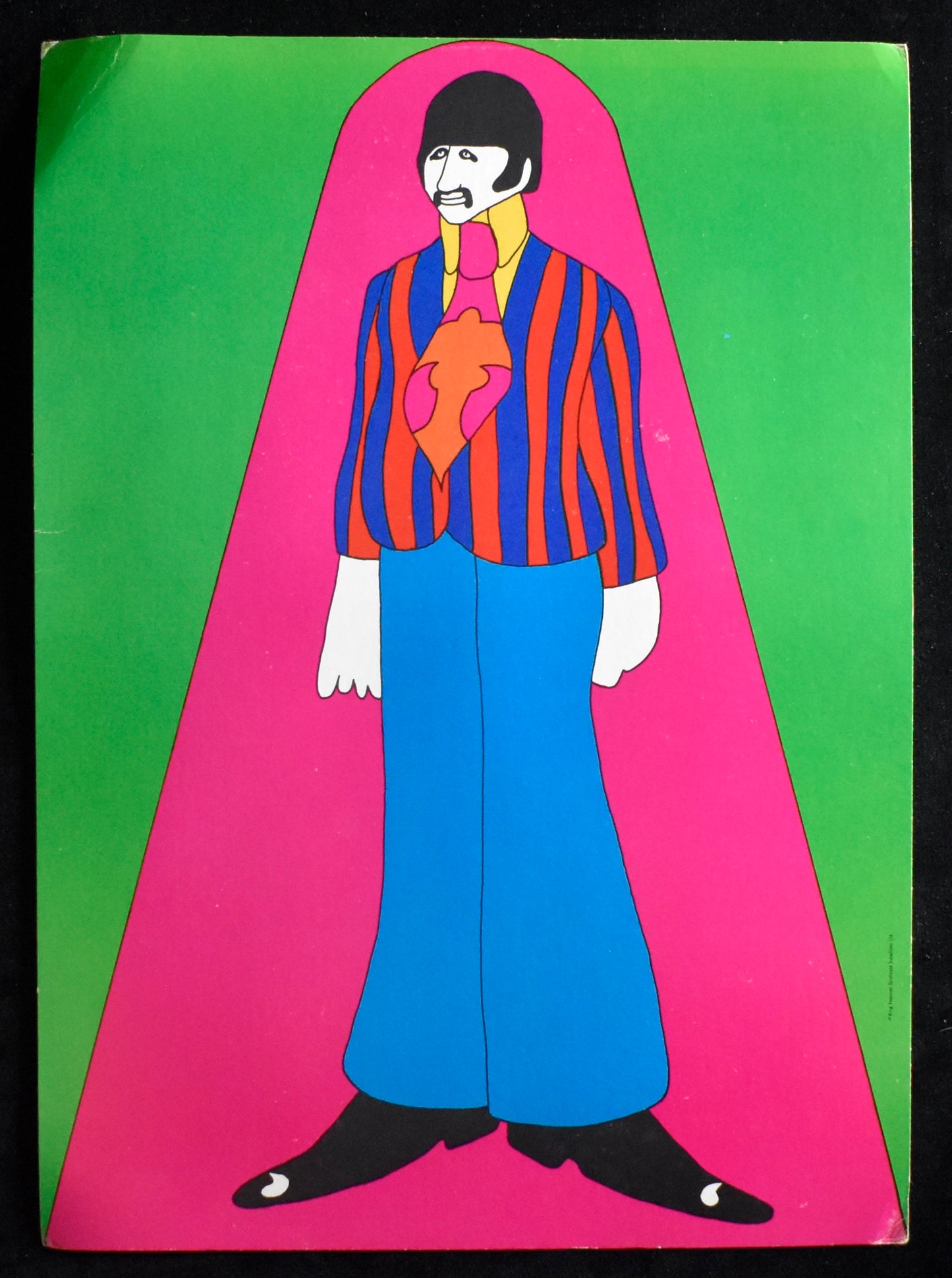 The Beatles 1968 Giant Postcards - Yellow Submarine Movie Memorabilia Set 209862