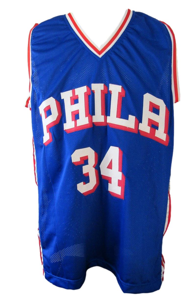 Charles Barkley HOF Signed/Auto 76ers Custom Basketball Jersey PSA/DNA 209895