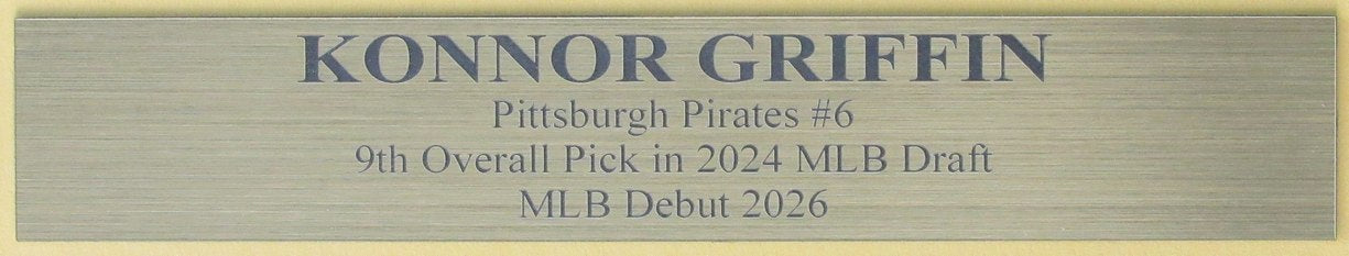 Konnor Griffin/Paul Skenes Pittsburgh Pirates Photo Collage Framed 209902