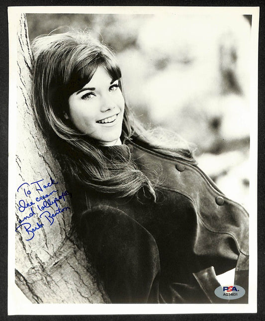 Barbi Benton Signed/Autographed B&W 8x10 Photo Model PSA/DNA 210791