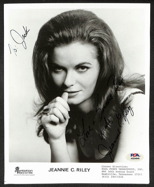 Jeannie C. Riley Signed/Autographed 8x10 Photo Country Singer PSA/DNA 210807