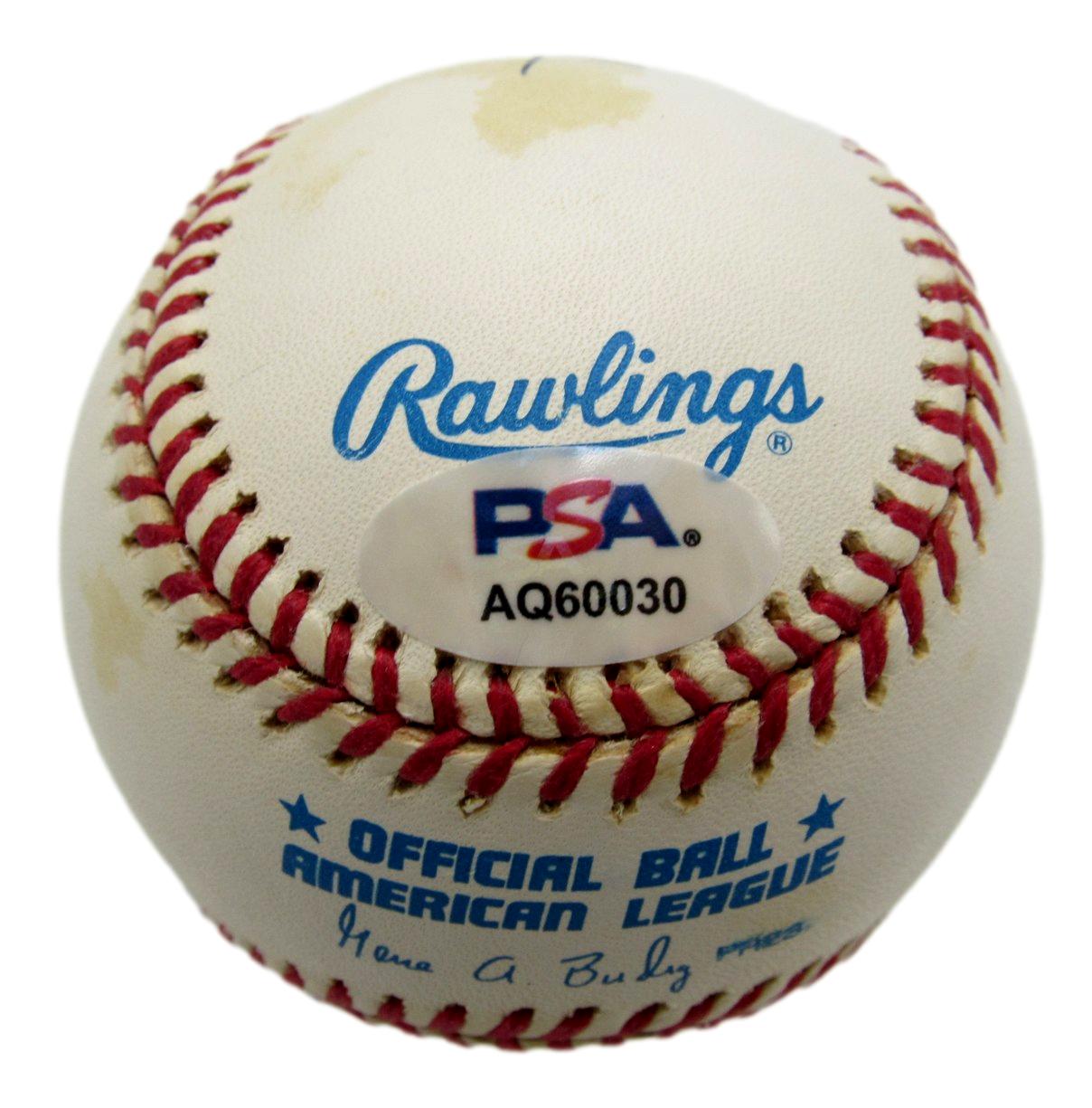 Jerry Orbach Actor "Law and Order" Signed/Auto OAL Baseball  PSA/DNA 209919