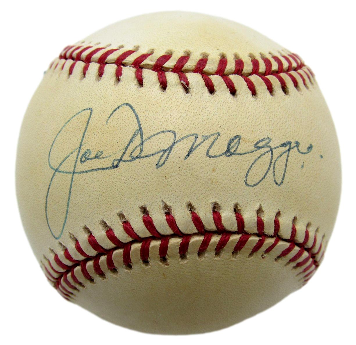 Joe DiMaggio HOF Signed/Auto OAL Baseball New York Yankees PSA/DNA 209921