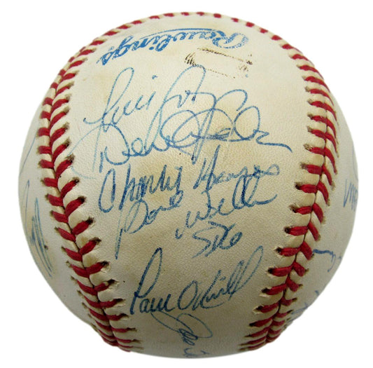 1997 New York Yankees Team-Signed by (21) OAL Baseball PSA/DNA 209924