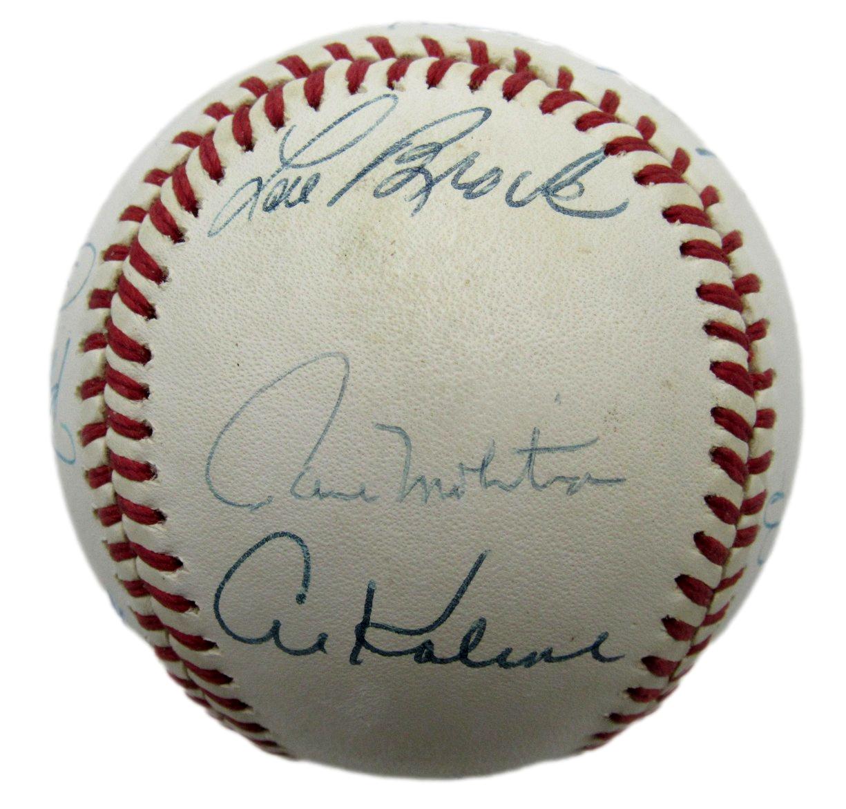 3000 Hit Club Signed by (10) Players 1988 All-Star Baseball PSA/DNA 209927