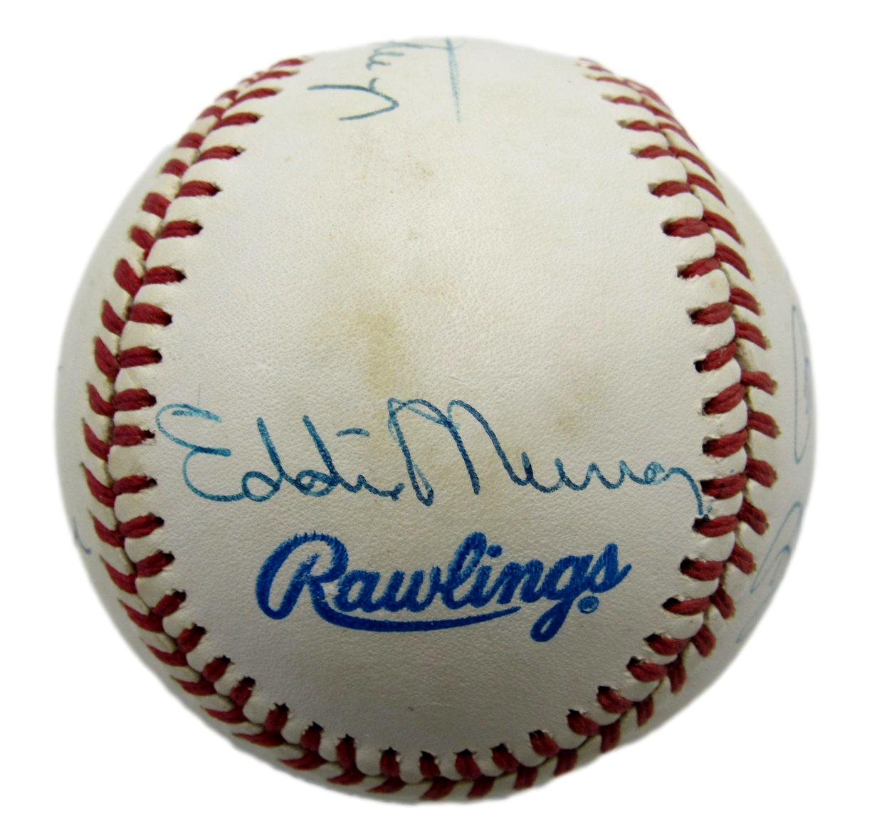 3000 Hit Club Signed by (10) Players 1988 All-Star Baseball PSA/DNA 209927