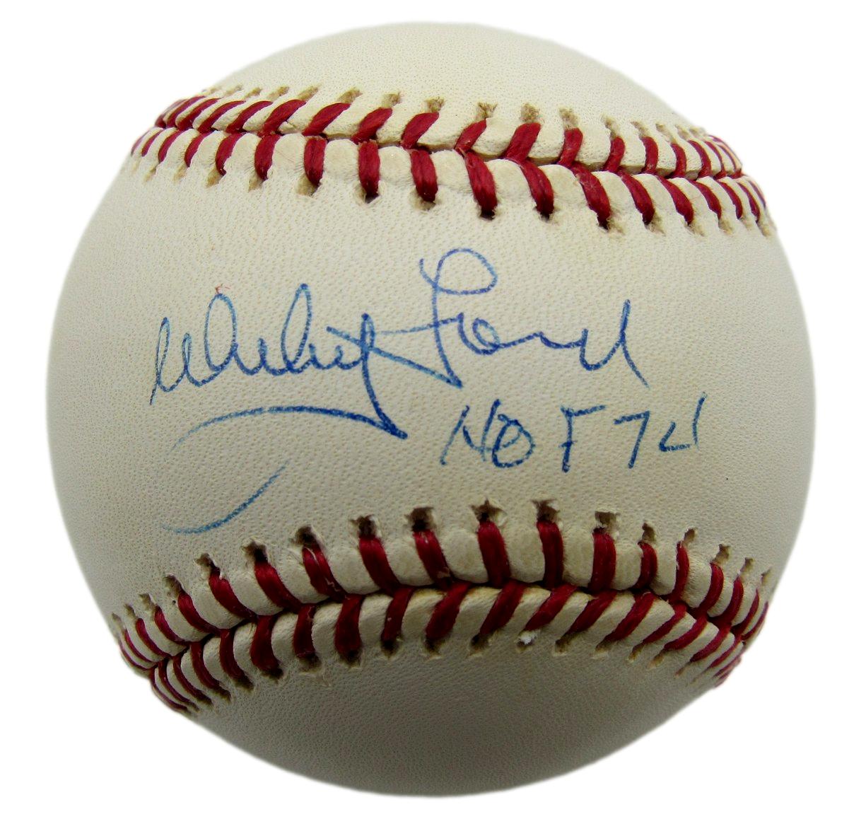 Whitey Ford HOF Signed/Inscribed OAL Baseball New York Yankees PSA/DNA 209928