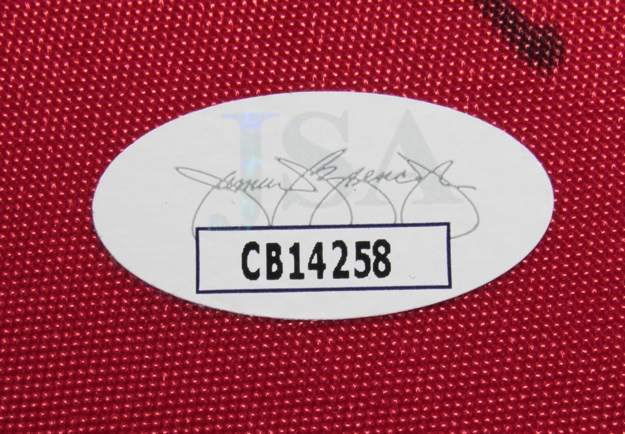 Ed Giacomin HOF New York Rangers Autographed Custom Hockey Jersey JSA 209903