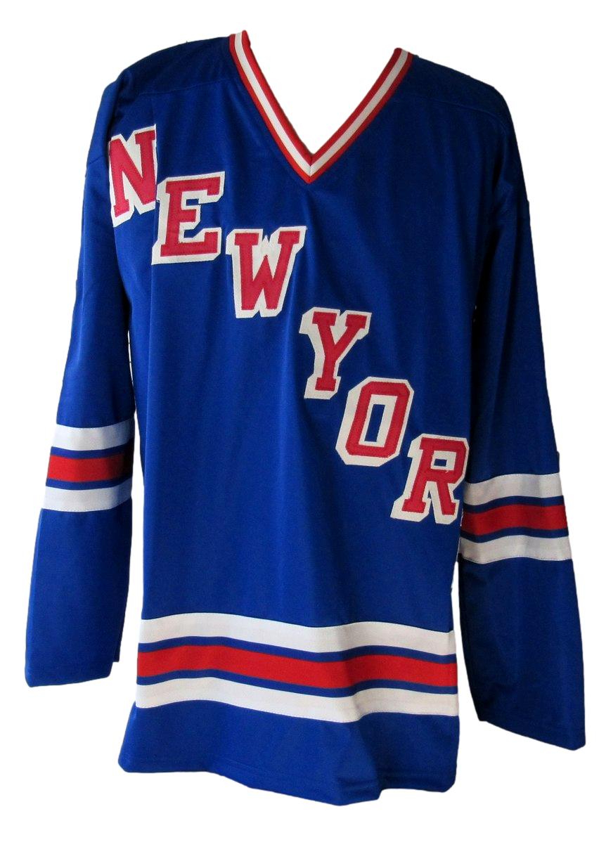 Ed Giacomin HOF New York Rangers Autographed Custom Hockey Jersey JSA 209903