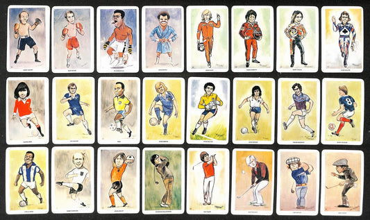 1979 Venorlandus World of Sport (48) Flik Card Set Pele, Ali, Nicklaus 210891
