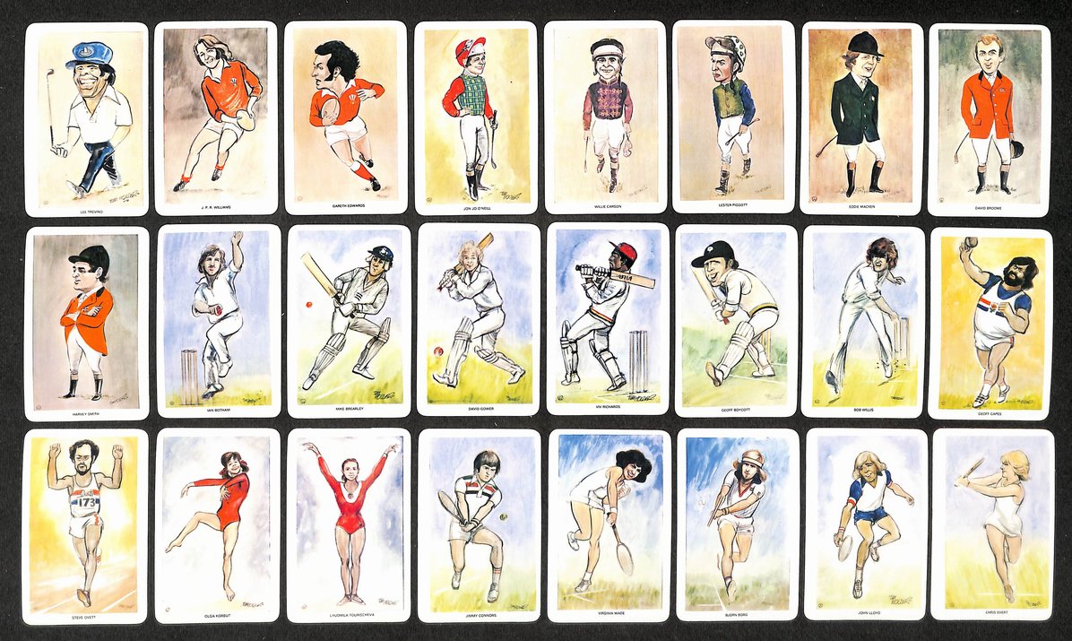 1979 Venorlandus World of Sport (48) Flik Card Set Pele, Ali, Nicklaus 210891