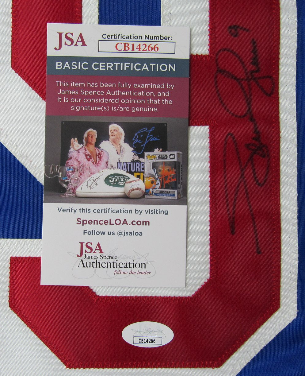 Adam Graves New York Rangers Autographed Custom Hockey Jersey JSA 209905