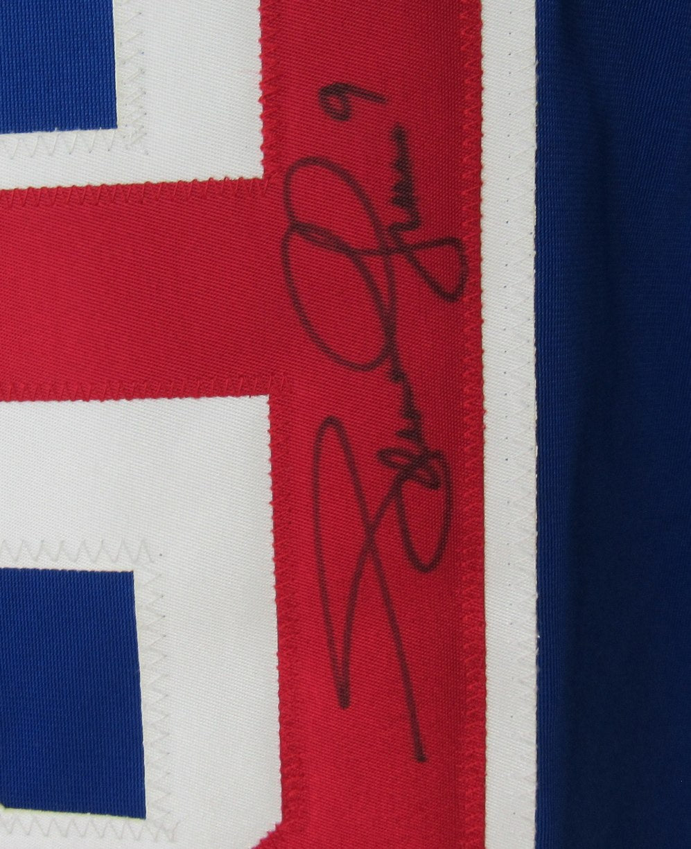 Adam Graves New York Rangers Autographed Custom Hockey Jersey JSA 209905