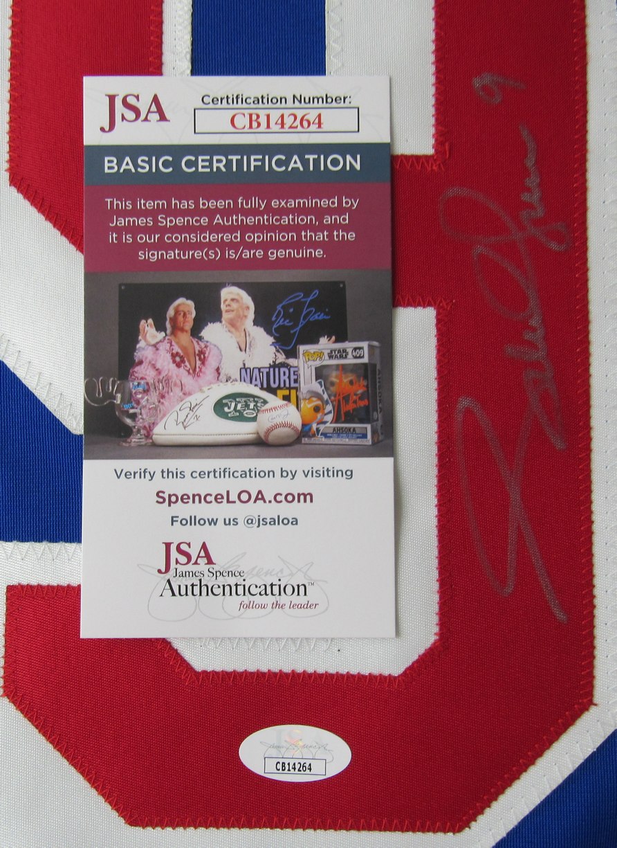 Adam Graves New York Rangers Autographed Custom Hockey Jersey JSA 209906