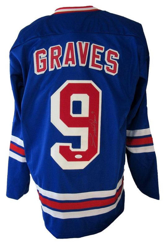 Adam Graves New York Rangers Autographed Custom Hockey Jersey JSA 209906