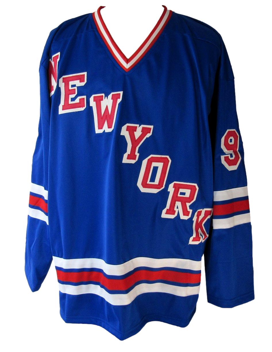 Adam Graves New York Rangers Autographed Custom Hockey Jersey JSA 209906