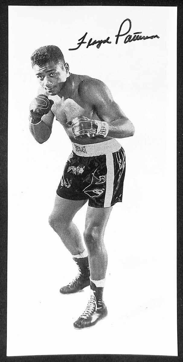 Floyd Patterson Signed/Autographed 4.8x9 Photo Boxing JSA 210548