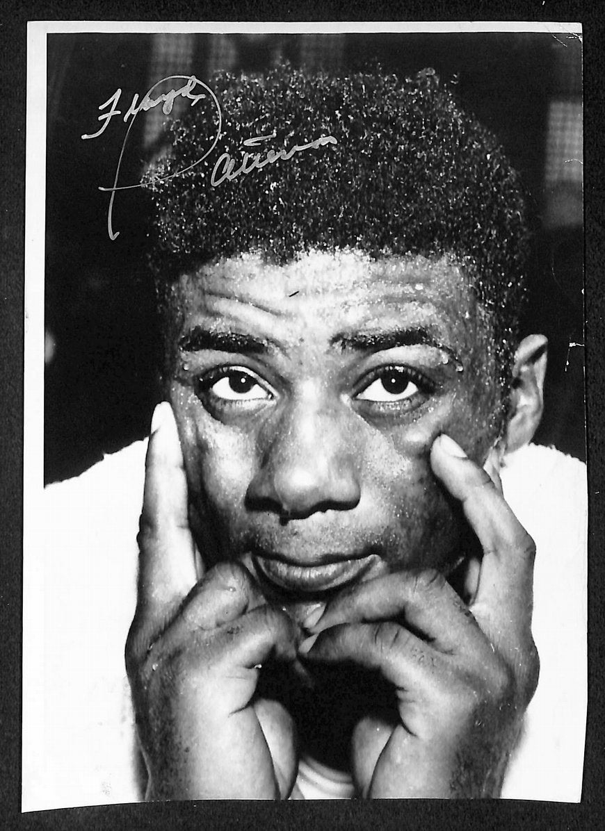 Floyd Patterson Signed/Autographed 5.25x7 Wire Photo Boxing JSA 210549
