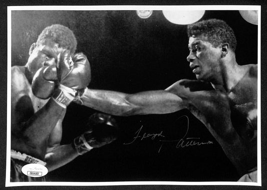 Floyd Patterson Signed/Autographed 7x9.5 Photo Boxing JSA 210559