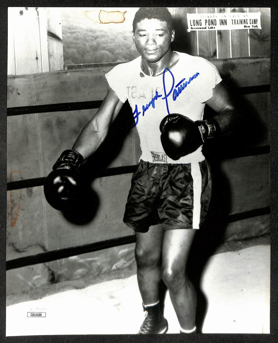Floyd Patterson Signed/Autographed 8x10 Photo Boxing JSA 210561