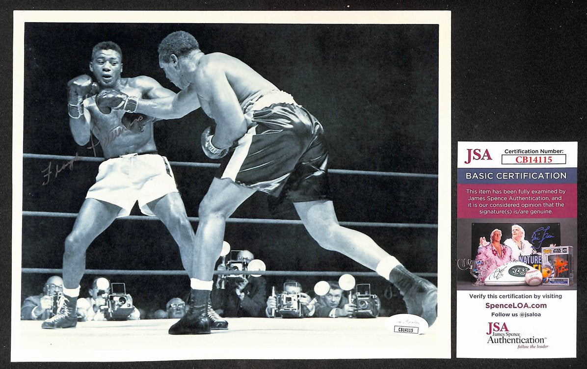 Floyd Patterson Signed/Autographed 8x10 Photo Boxing JSA 210563