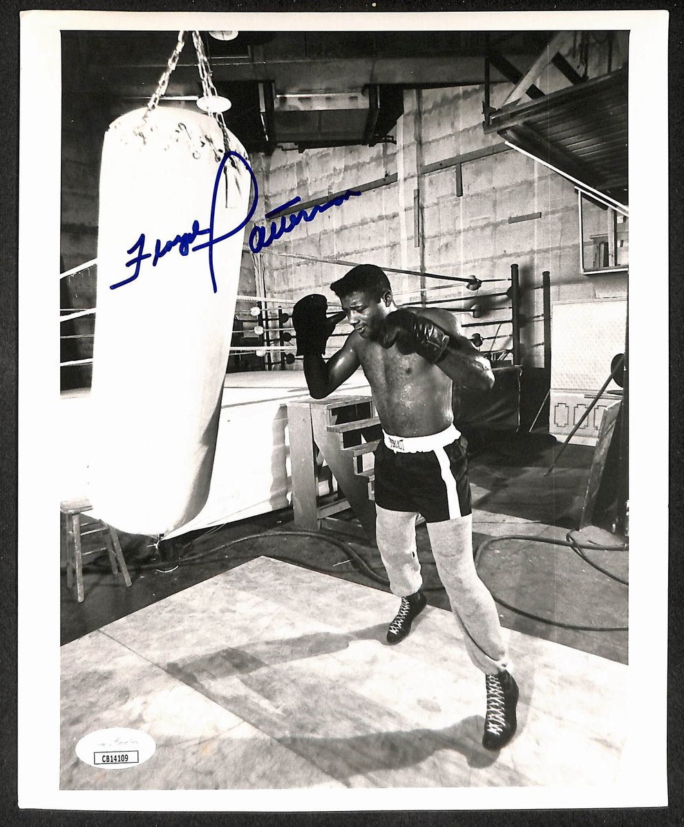 Floyd Patterson Signed/Autographed 8x10 Photo Boxing JSA 210564