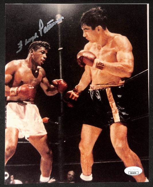 Floyd Patterson Signed/Autographed 8x10 Photo Boxing JSA 210566