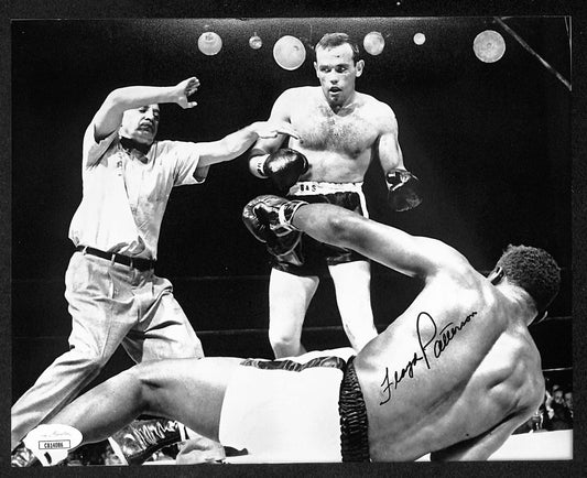 Floyd Patterson Signed/Autographed 8x10 Photo Boxing JSA 210579