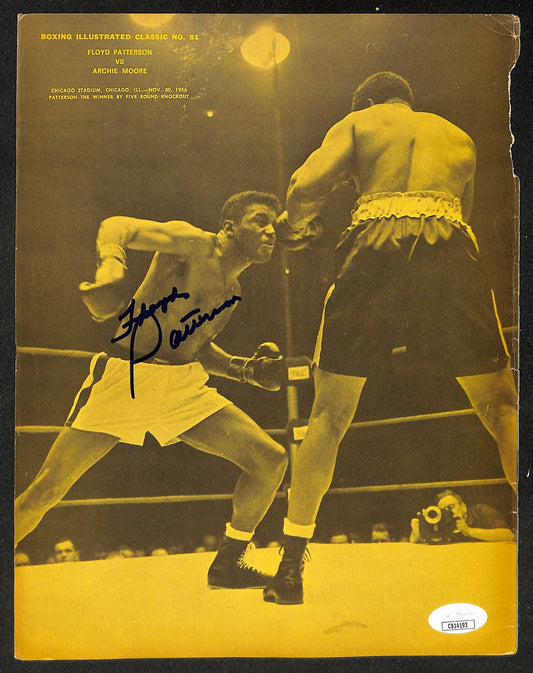 Floyd Patterson Signed/Autographed Magazine Page Boxing JSA 210583