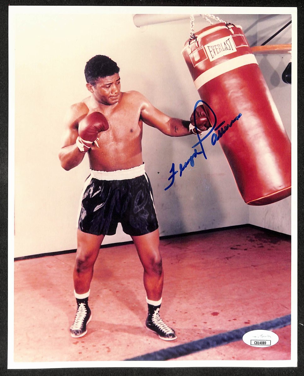 Floyd Patterson Signed/Autographed 8x10 Photo Boxing JSA 210547