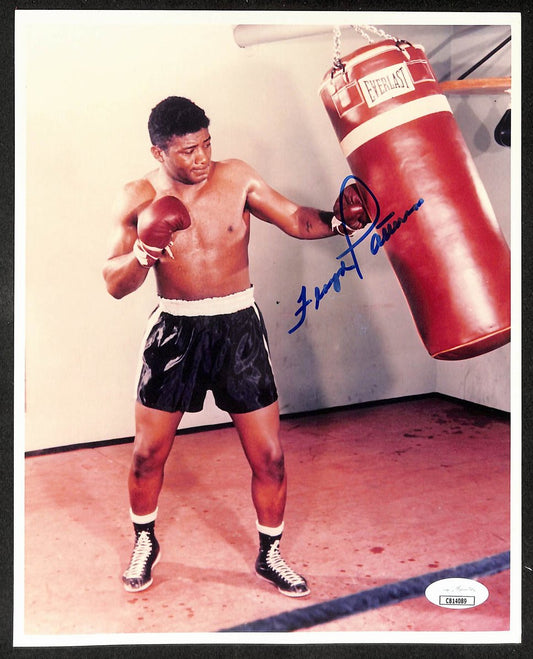 Floyd Patterson Signed/Autographed 8x10 Photo Boxing JSA 210547