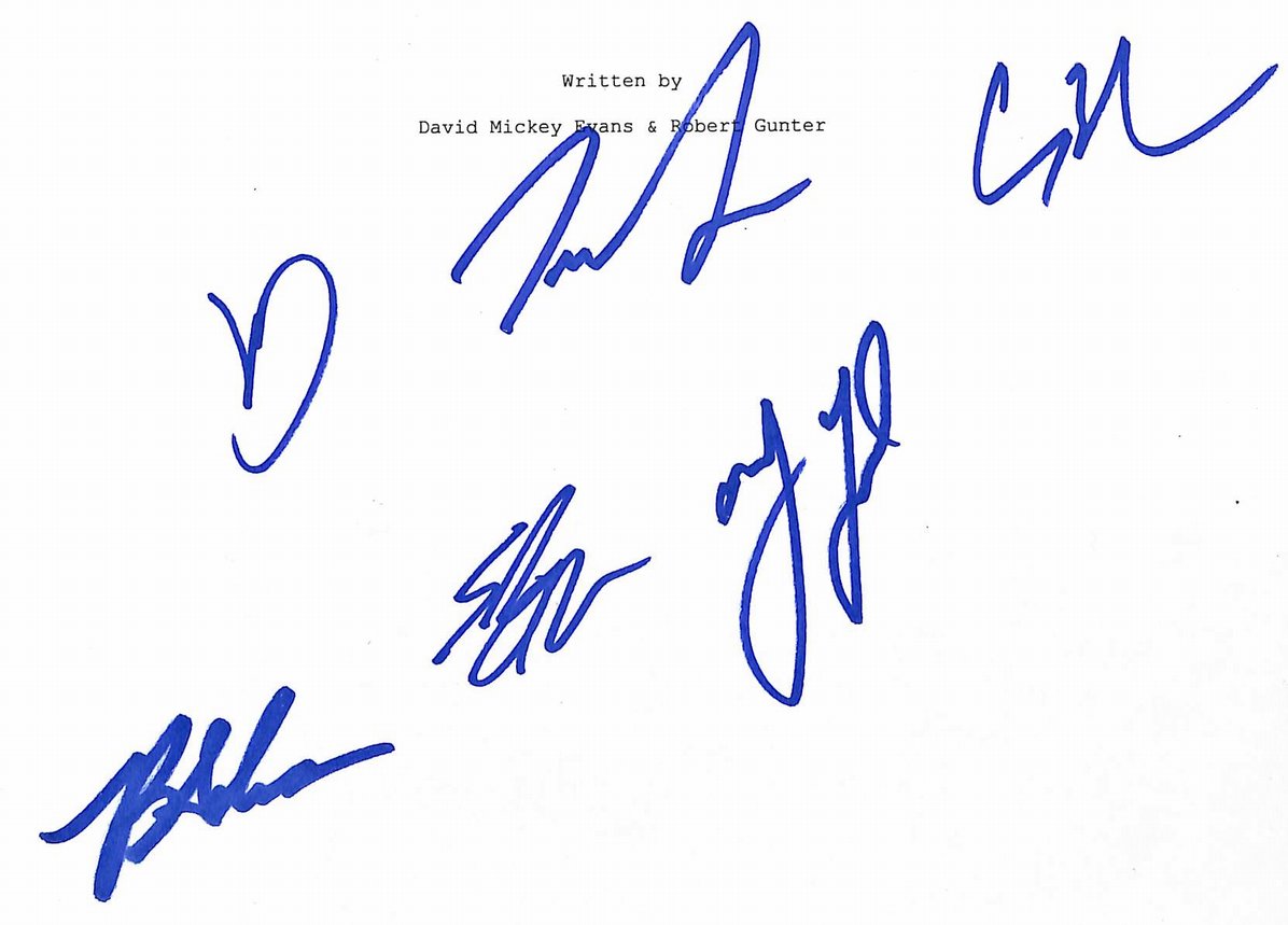 "The Sandlot" Movie Script Signed by (6) Cast Members Beckett 208953