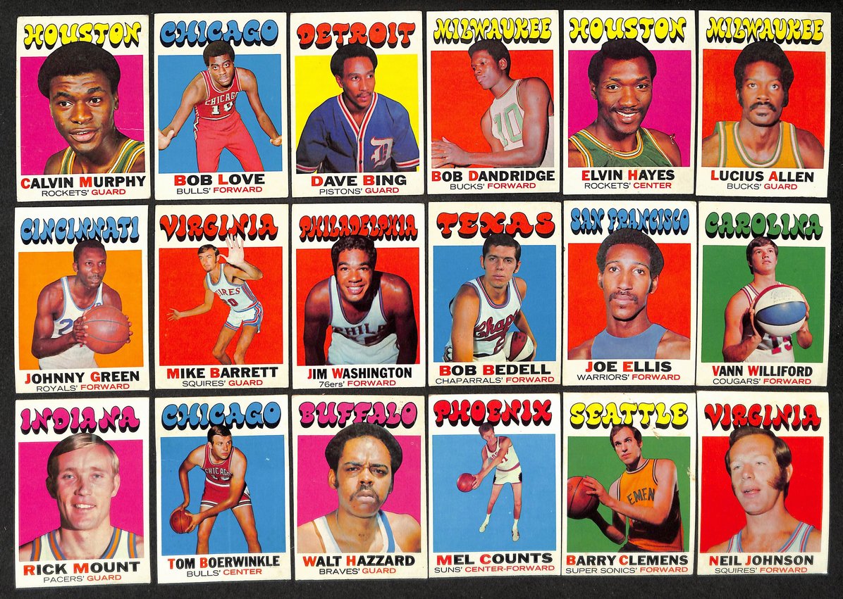 Lot of (29) 1971-72 TOPPS Basketball Cards Elvin Hayes Bob Dandridge 210883