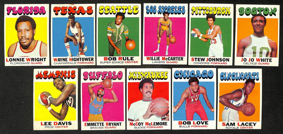 Lot of (29) 1971-72 TOPPS Basketball Cards Elvin Hayes Bob Dandridge 210883