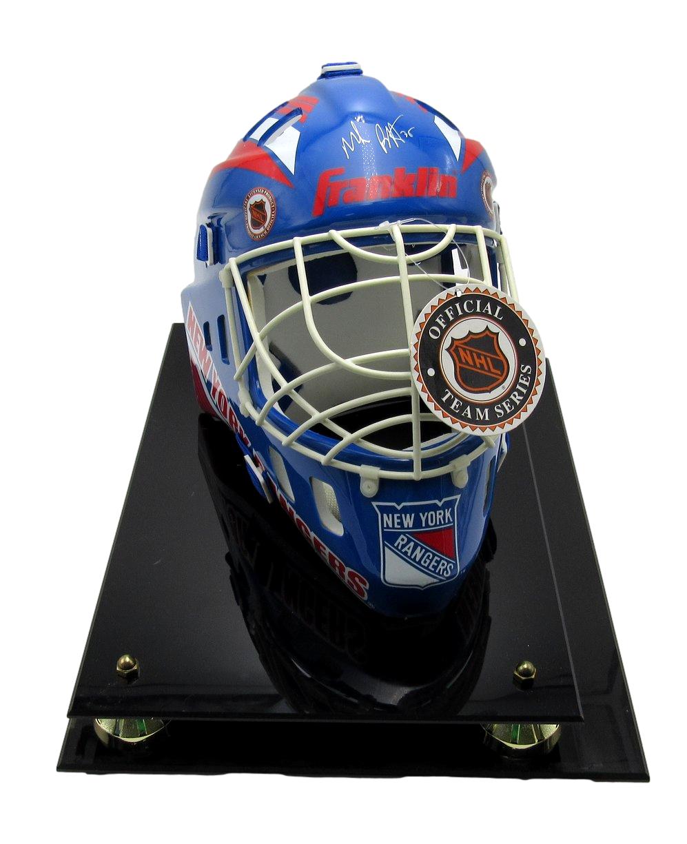 Mike Richter HOF Signed/Auto New York Rangers Goalie Mask w/ Case Steiner 209931