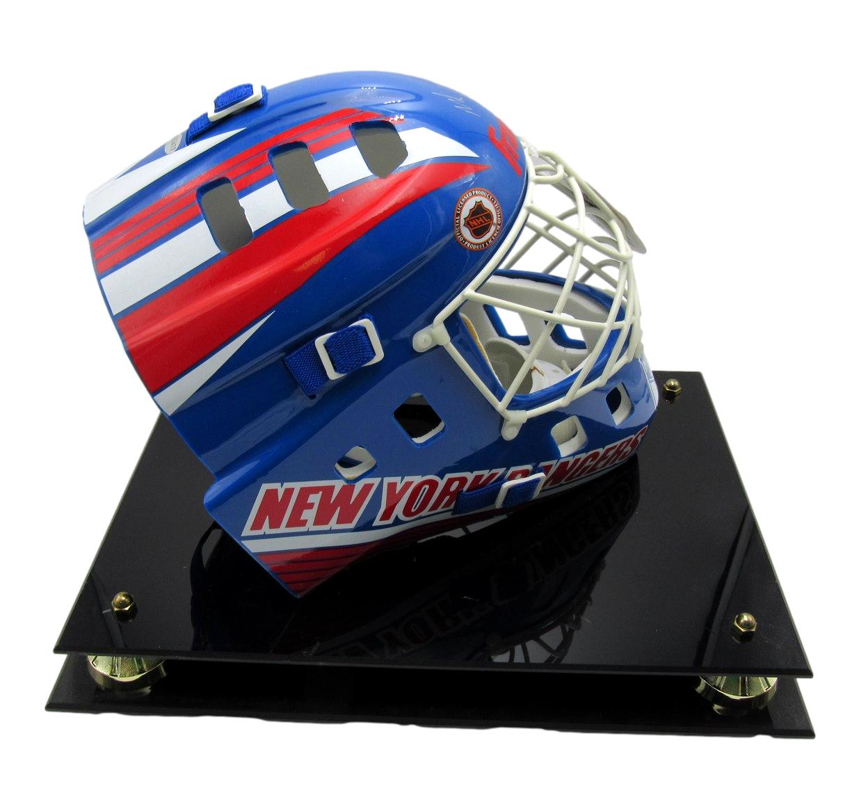 Mike Richter HOF Signed/Auto New York Rangers Goalie Mask w/ Case Steiner 209931
