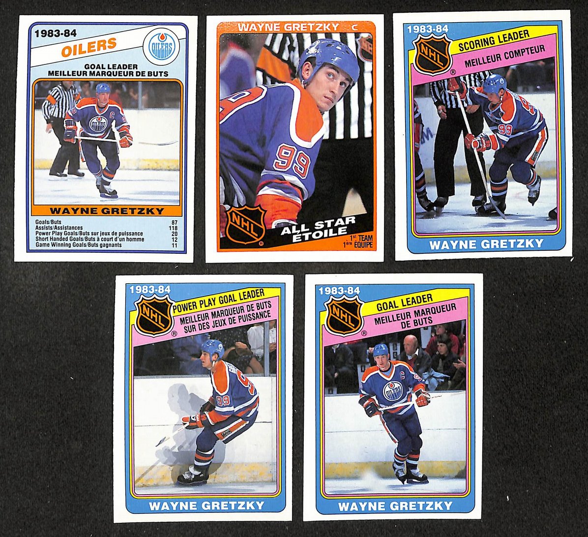 1984-1985 O-Pee-Chee OPC Hockey Complete Set 1-396 Yzerman RC  210877