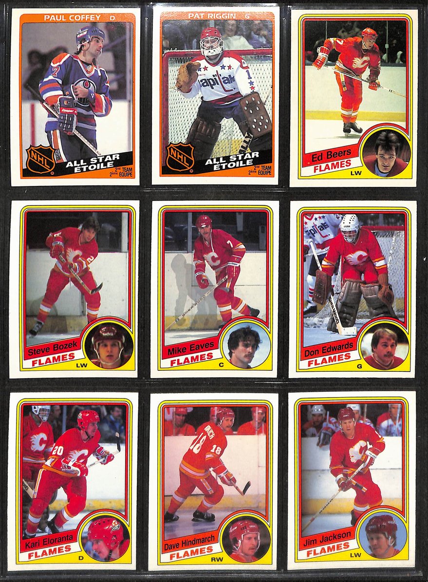 1984-1985 O-Pee-Chee OPC Hockey Complete Set 1-396 Yzerman RC  210877