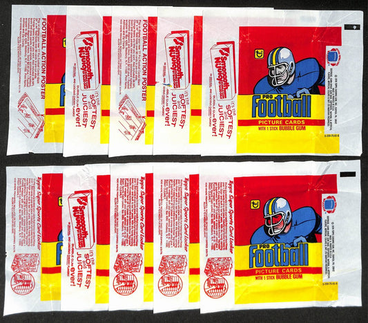 Lot of (20) 1978 Topps NFL Football Wax Pack Wrappers Dorsett RC 209059