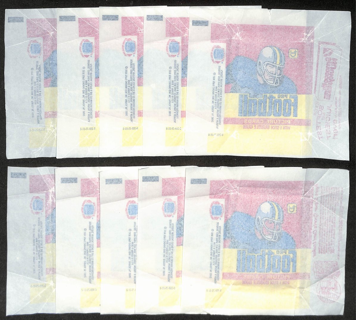 Lot of (20) 1978 Topps NFL Football Wax Pack Wrappers Dorsett RC 209059