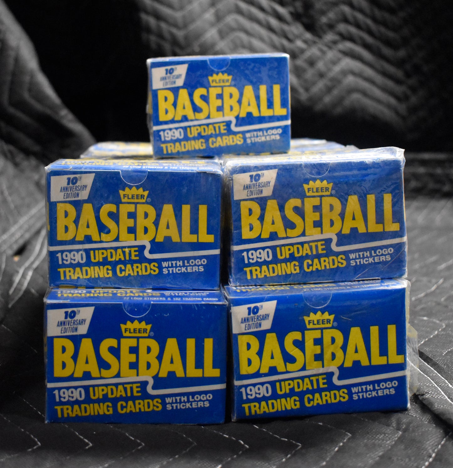 Lot of (19) 1990 Fleer Update Baseball Sealed Trading Card Sets Thomas RC RBX26