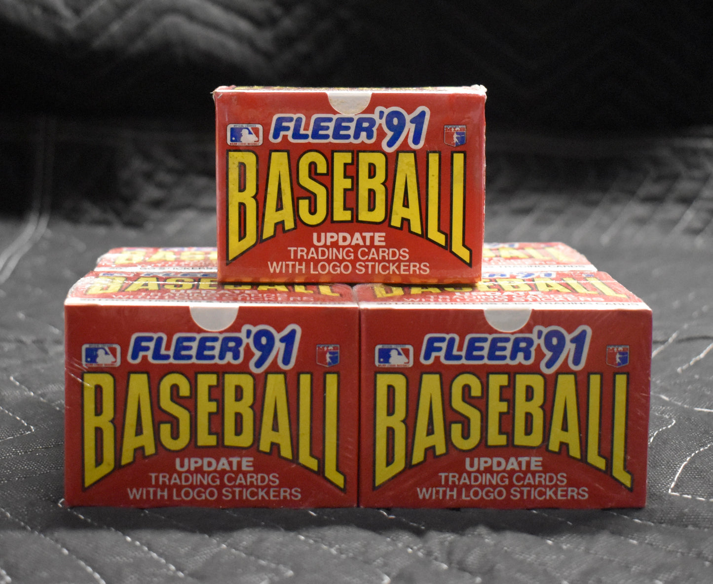 Lot of (5) 1991 Fleer Update Baseball Sealed Trading Card Sets Bagwell RC RBX27