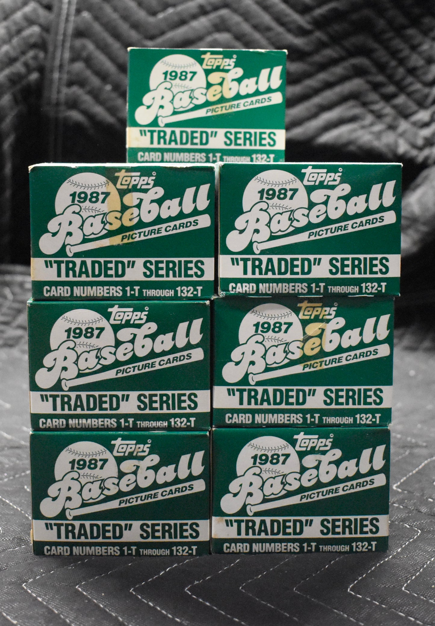 Lot of (25) 1987 Topps Traded Baseball Complete Sets - Maddux RC RBX33